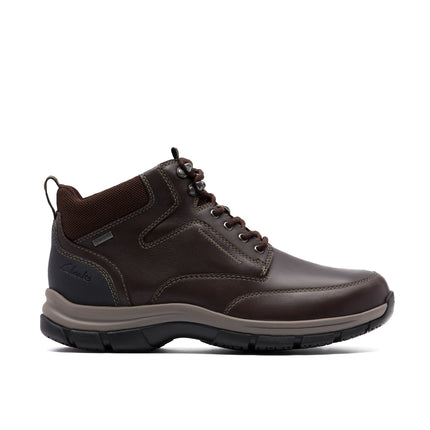 Clarks Spypath Hi GTX Dark Brown Leather