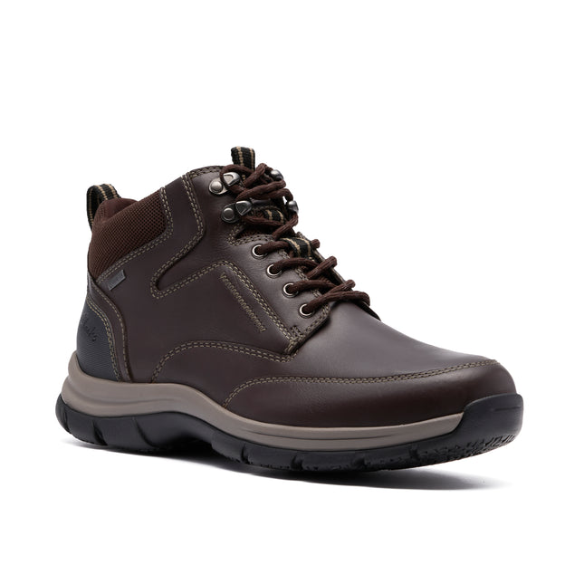 Clarks Spypath Hi GTX Dark Brown Leather
