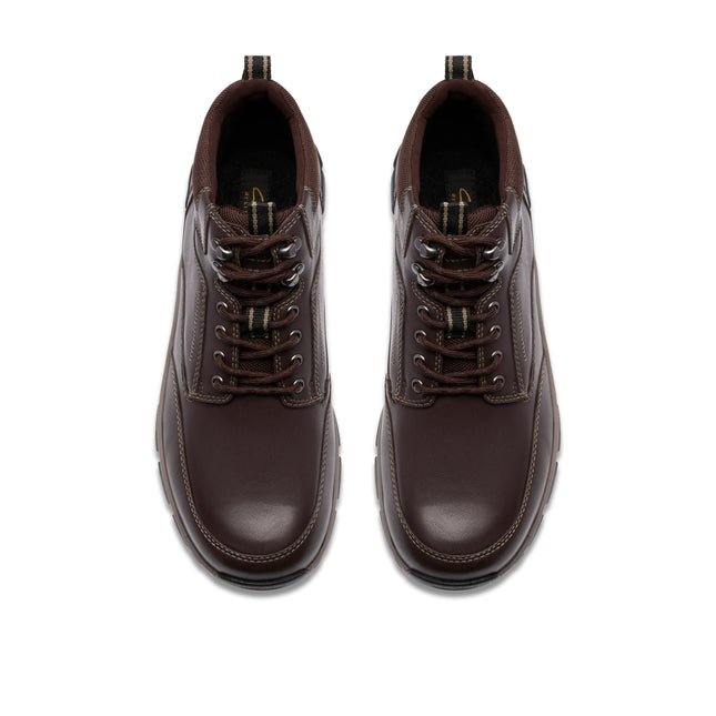 Clarks Spypath Hi GTX Dark Brown Leather