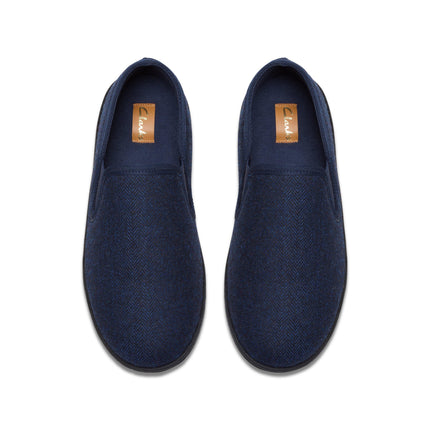 Clarks King Ease Navy Interest