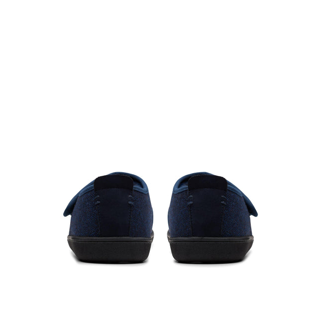 Clarks King Riptape Navy Interest