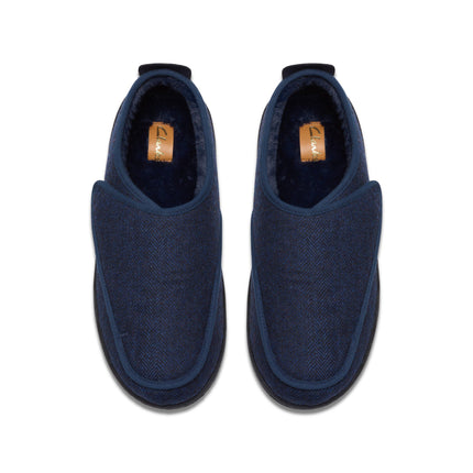 Clarks King Riptape Navy Interest
