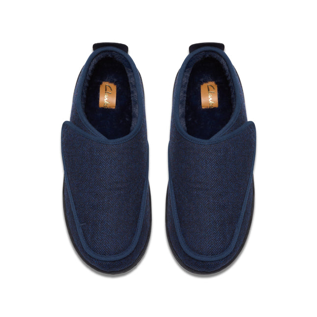Clarks King Riptape Navy Interest
