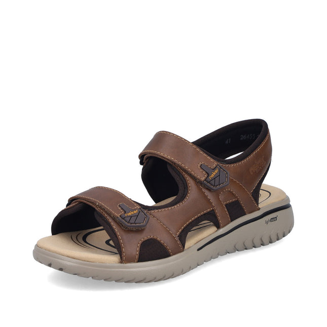 Rieker 26455-22 Brown Mens Sandals