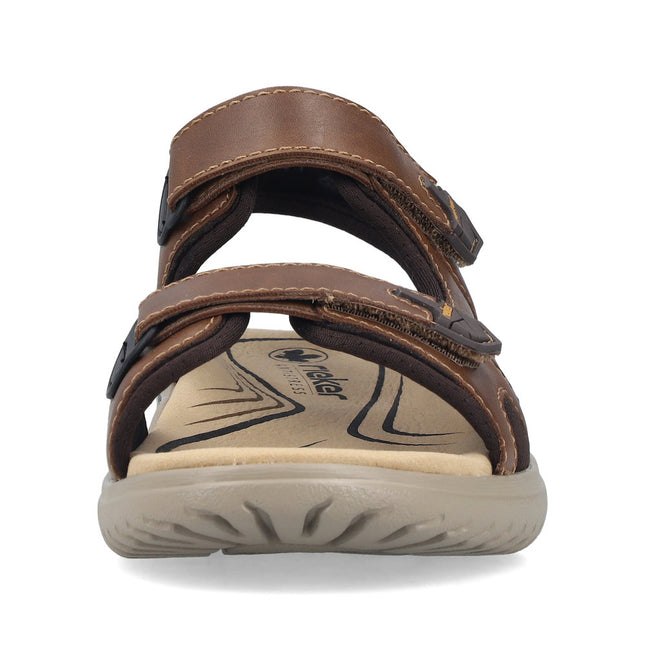 Rieker 26455-22 Brown Mens Sandals