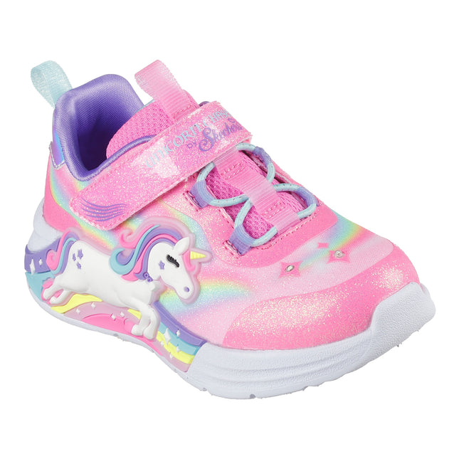 Skechers S-Lights: Unicorn Chaser Pink