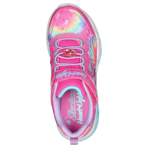 Skechers 303253L Flutter Heart Lights - Groovy HPLV