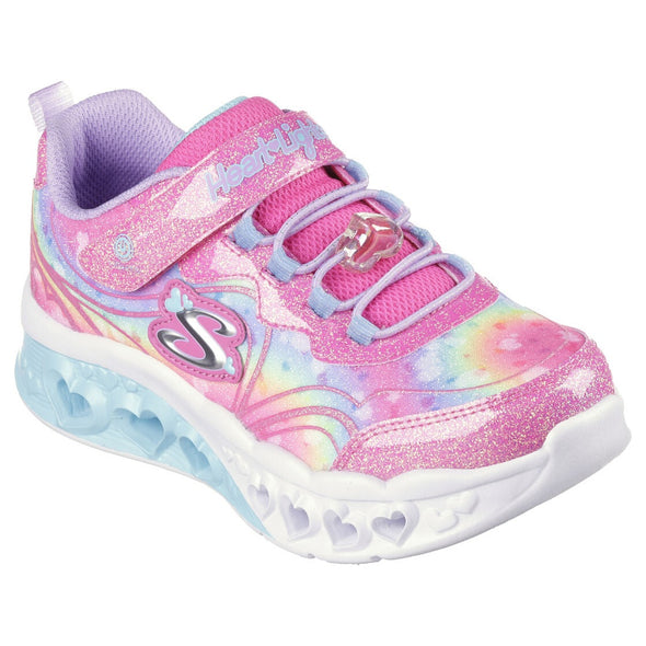 Skechers 303253L Flutter Heart Lights - Groovy HPLV