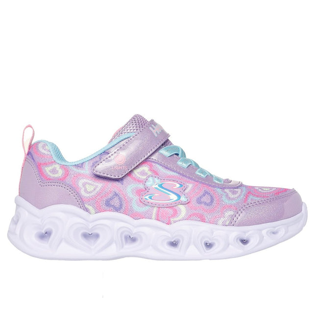Skechers Heart Lights - Boogie Love Lavender 303257L