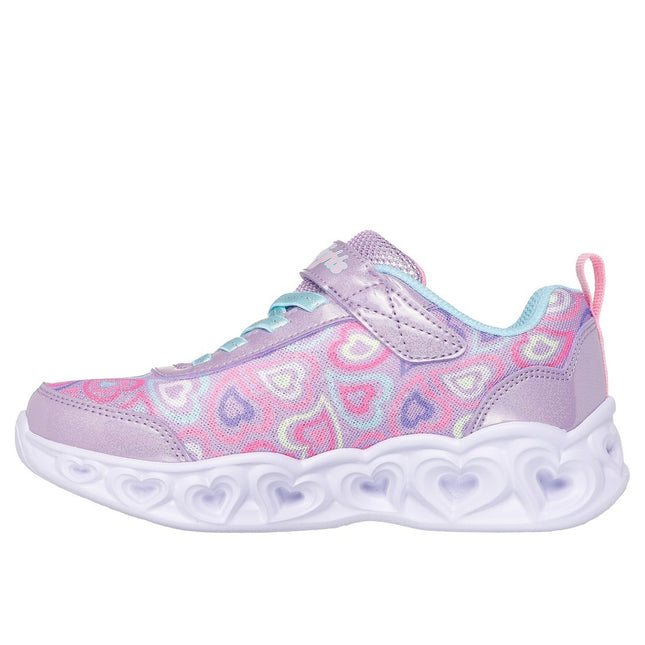 Skechers Heart Lights - Boogie Love Lavender 303257L