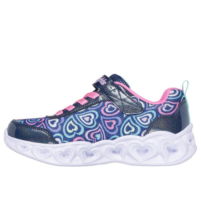 Skechers Heart Lights - Boogie Love Navy