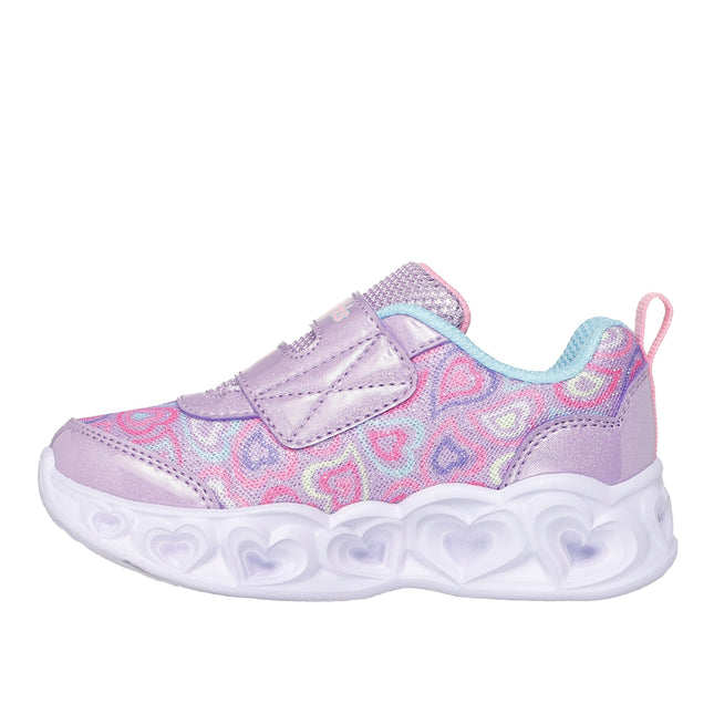 Skechers Heart Lights - Boogie Land Lavender