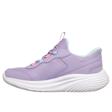 Skechers Bounder Pro 303690L Lavender Girls Slip-Ins Trainers