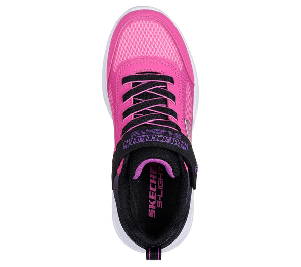 Skechers Sola Glow - Ombre Deluxe - Black / Hot Pink