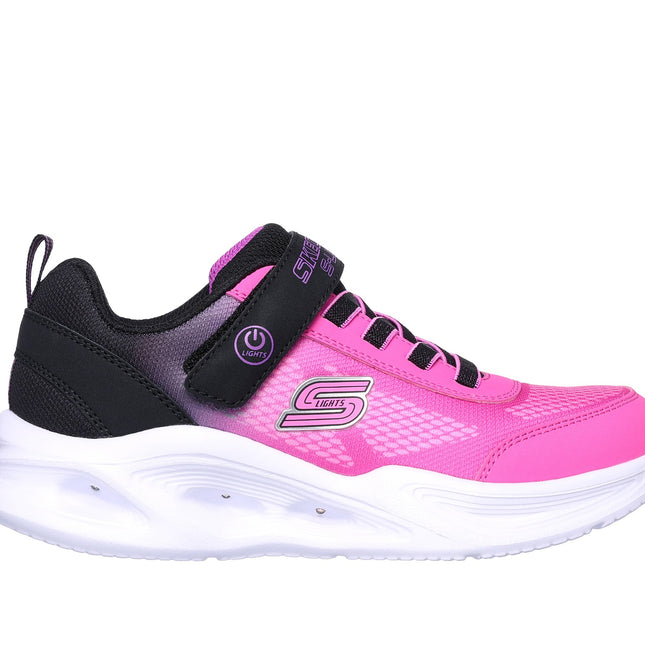 Skechers Sola Glow - Ombre Deluxe - Black / Hot Pink