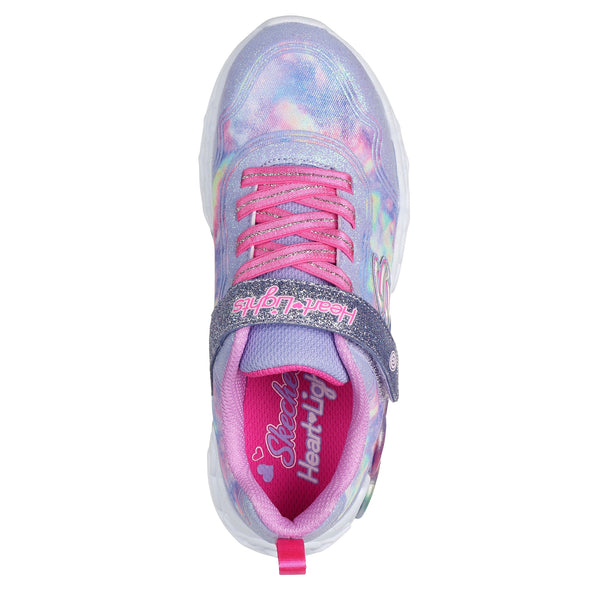 Skechers Infinite Heart Lights Color Lovin Lavender / Multi