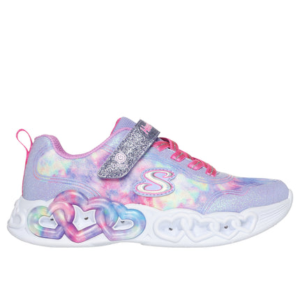 Skechers Infinite Heart Lights Color Lovin Lavender / Multi