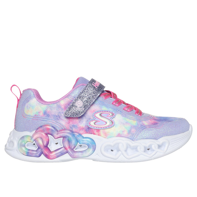 Skechers Infinite Heart Lights Color Lovin Lavender / Multi
