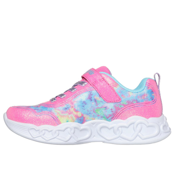 Skechers Infinite Heart Lights Color Lovin Pink / Multi
