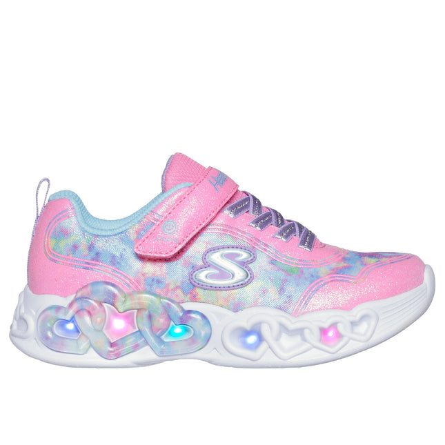 Skechers Infinite Heart Lights Color Lovin Pink / Multi