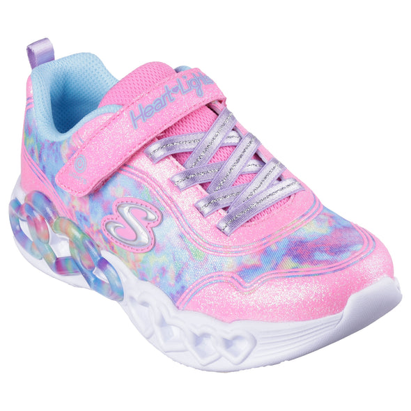 Skechers Infinite Heart Lights Color Lovin Pink / Multi