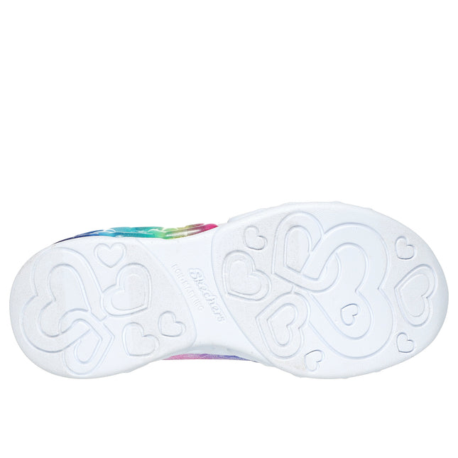 Skechers 303755L Infinite Heart Lights Eternal Shimmer Lavender / Multi
