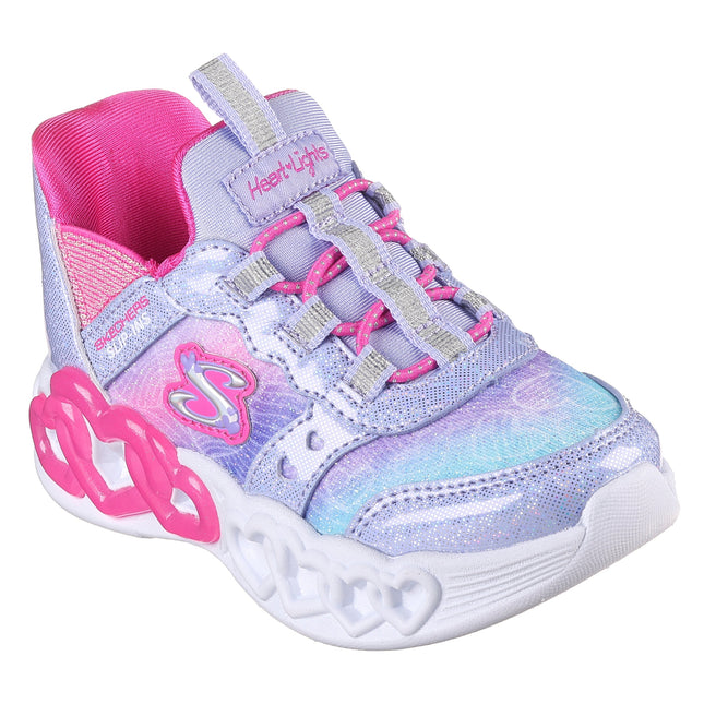 Skechers 303755N Infinite Heart Lights Eternal Shimmer Lavender / Multi