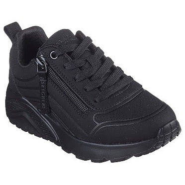Skechers Uno Lite - Easy Zip - Black