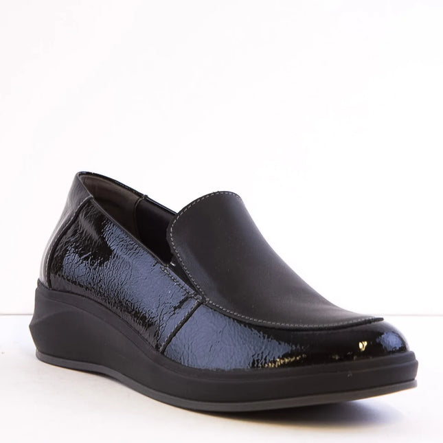 Suave Aoife 6091-21 Black Patent Shoe