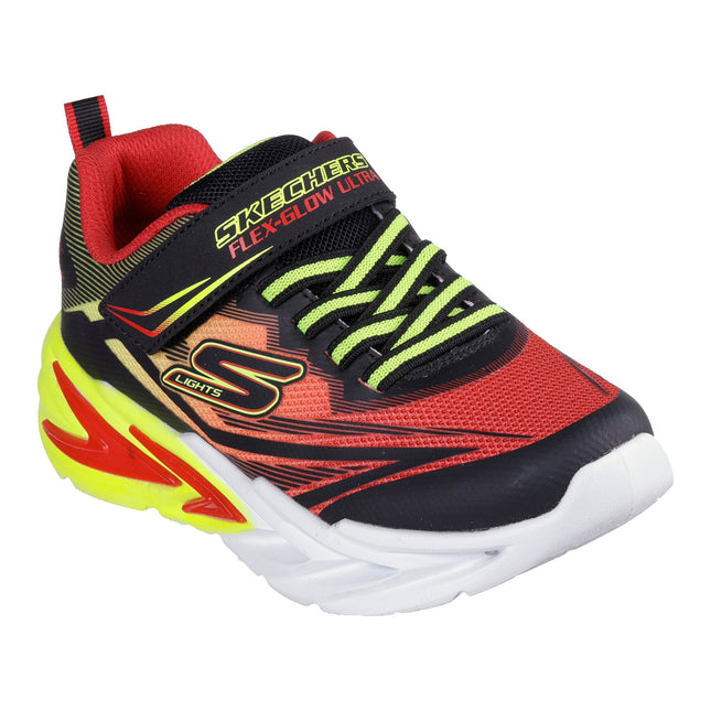 Skechers Flex - Glow Ultra Black Red