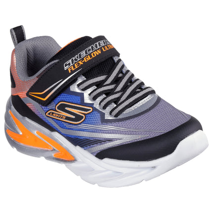 Skechers Flex - Glow Ultra Black Silver  400139L
