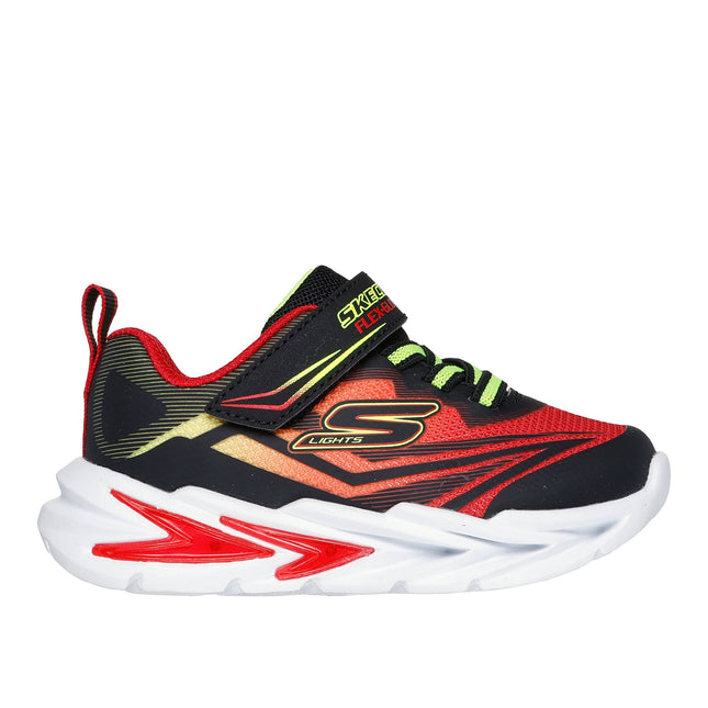 Skechers S-Lights: Flex-Glow Ultra Black Red