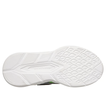 Skechers Meteor - Lights 2.0 401490L GYBK Boys Light Up Trainers