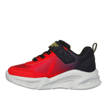 Skechers Meteor-Lights-Krendo - Black / Red  401495N