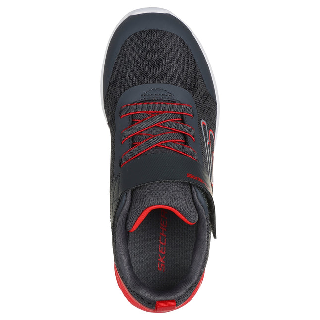 Skechers Microspec Max Ii Vodrox Charcole / Red
