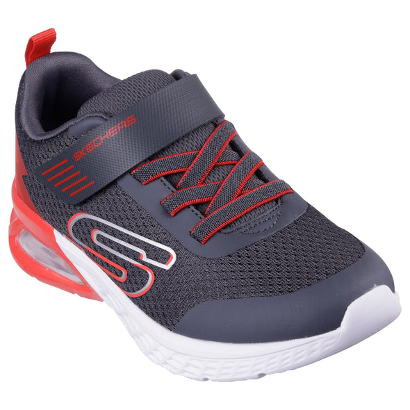 Skechers Microspec Max Ii Vodrox Charcole / Red