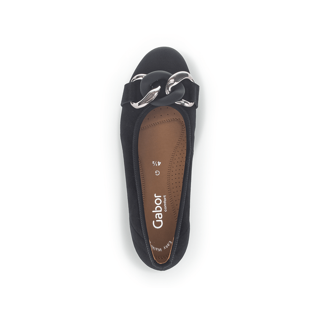Gabor 42.625-47 Sabia Black Suede