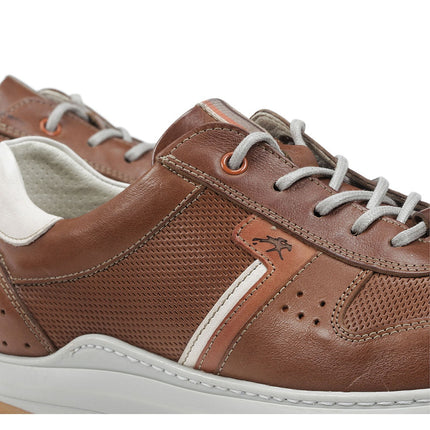 Fluchos Jack F1162 Marrón Claro Men’s Leather Casual Shoes – Lightweight Comfort, Flexible Sole, Premium Everyday Style (Light Brown)