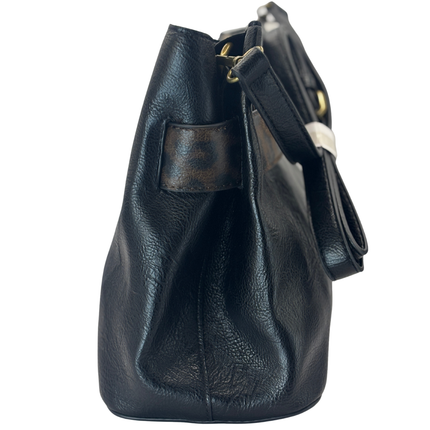 Concept Animal Print Crossbody Black