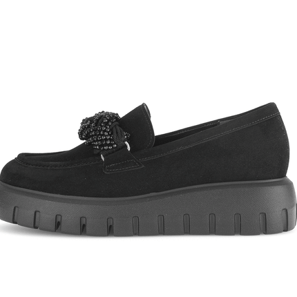 Gabor 55.301-17 Tissue Black Suede