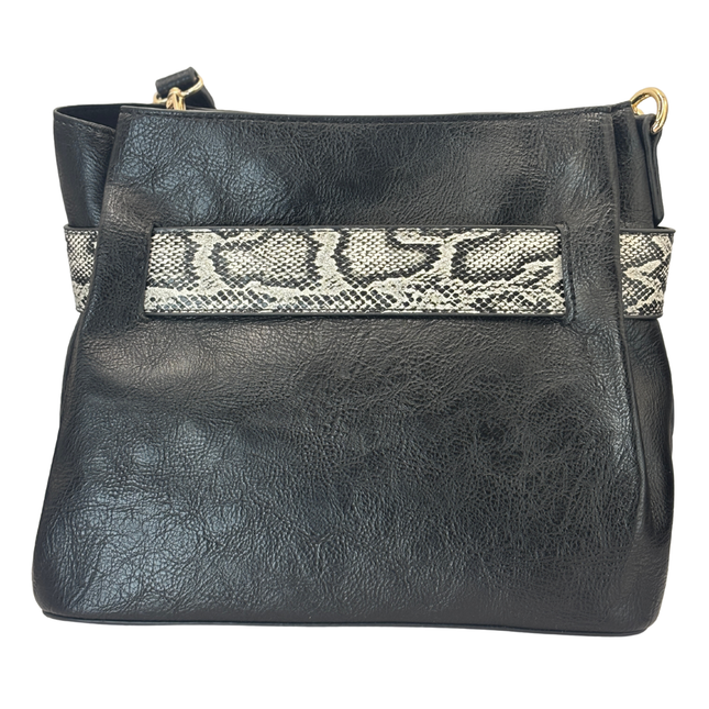 Concept Animal Print Crossbody Black-Grey