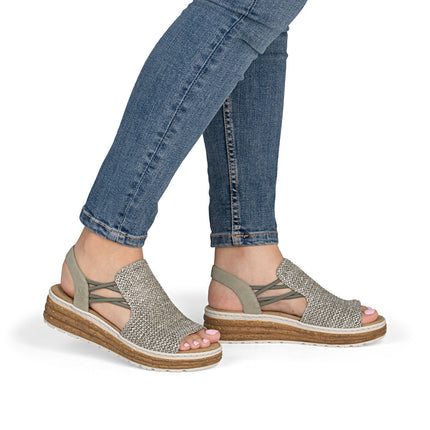 Rieker 62741-52 Silver