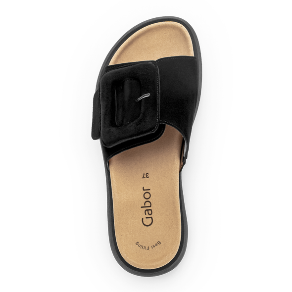 Gabor 63.751-17 Adios Black Suede