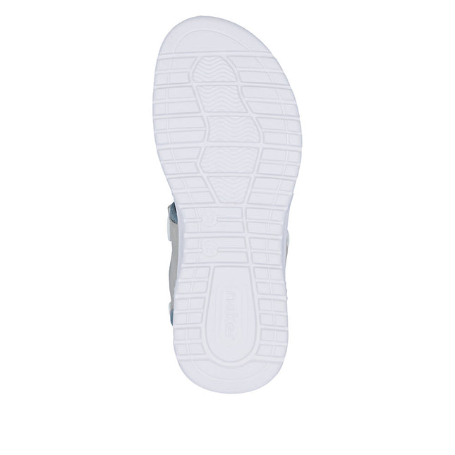 Rieker 64074-40 Blue Ladies Everyday Casual Sandals