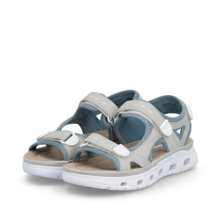 Rieker 64074-40 Blue Ladies Everyday Casual Sandals