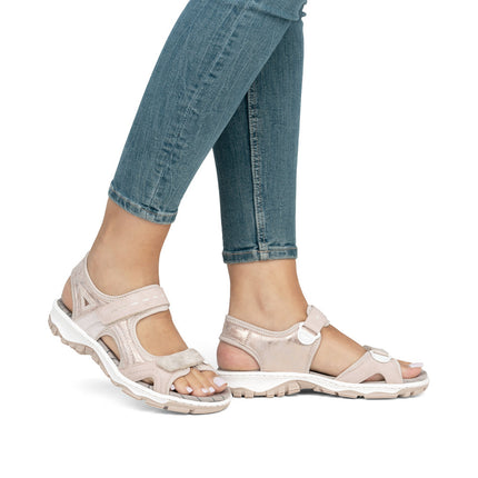 Rieker 68866-31 Light Pink