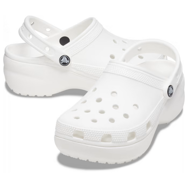Crocs Classic Platform Clog W White