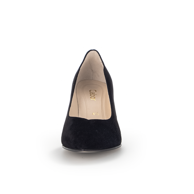 Gabor 71.381.17 Degree Black Suede Heel