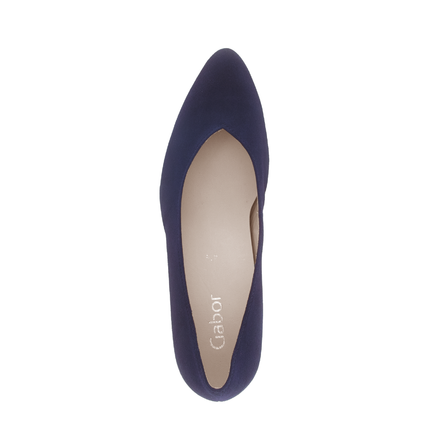 Gabor 71.431.16 Dixie Navy Suede Heel