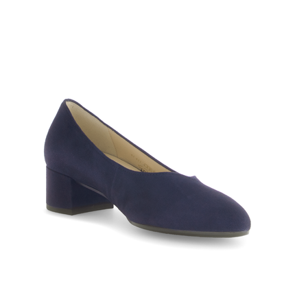 Gabor 71.431.16 Dixie Navy Suede Heel